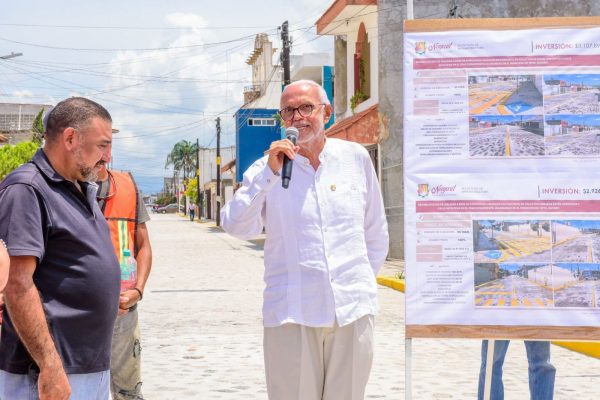 REHABILITA GOBIERNO ESTATAL, CALLES DEL FRACCIONAMIENTO JACARANDAS DE TEPIC