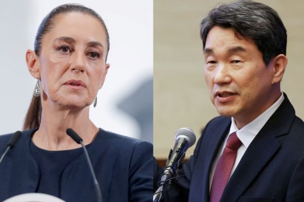 SHEINBAUM, ACTÚA COMO TRUMP, DICE MINISTRO COREANO