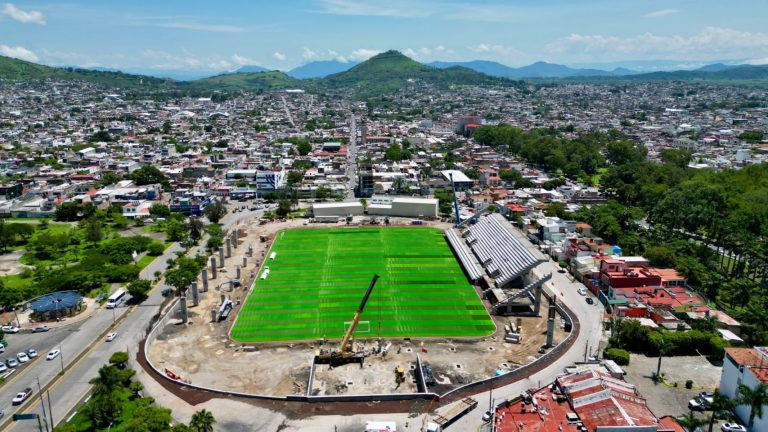 ASÍ LUCE AVANCES DEL NUEVO ESTADIO DE FUTBOL