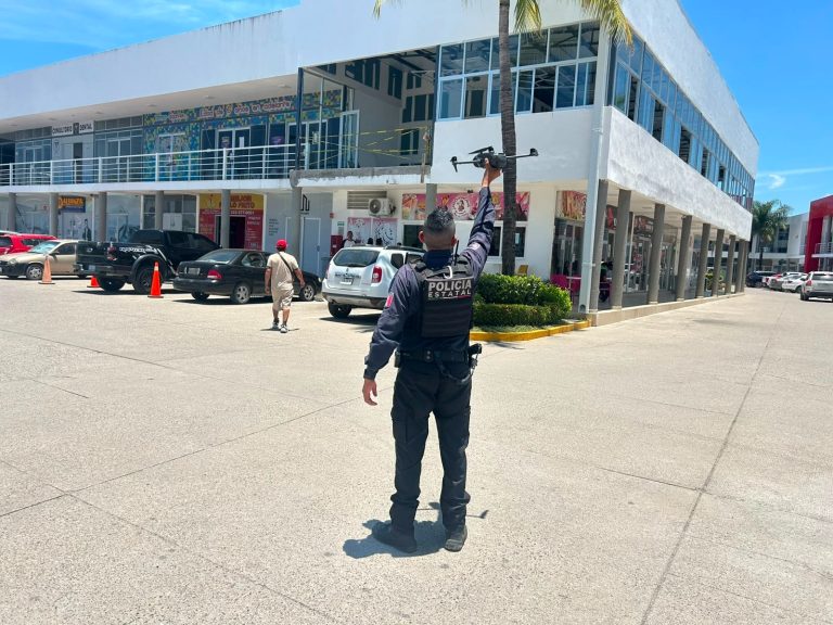 CON DRONES REFUERZAN OPERATIVOS DE SEGURIDAD EN BAHÍA DE BANDERAS