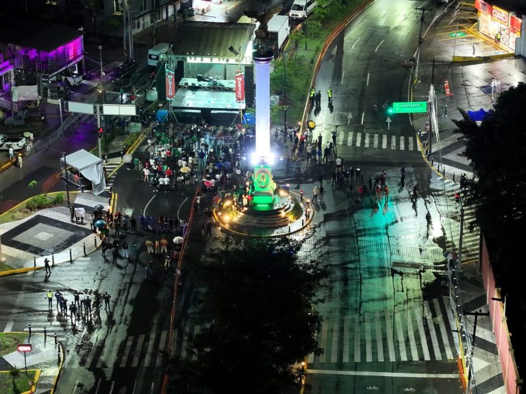 HUBO SEGURIDAD EN LOS DESLUCIDOS FESTEJOS