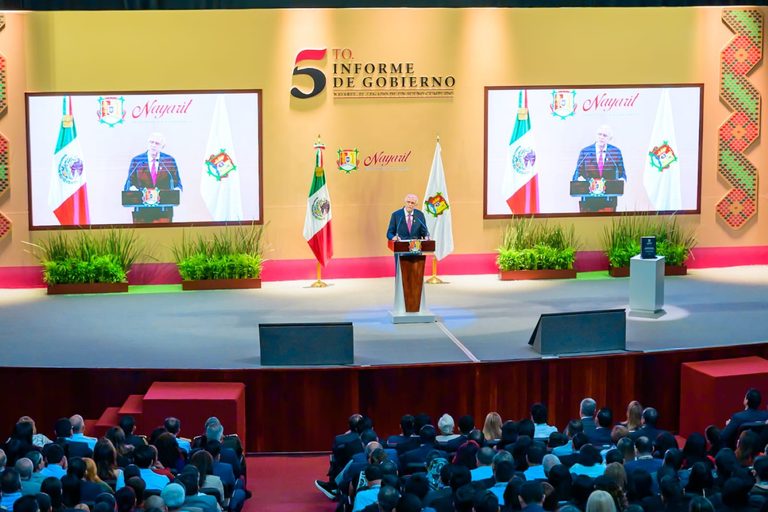 INFORMA GOBERNADOR LOGROS Y AVANCES EN SU QUINTO INFORME DE GOBIERNO