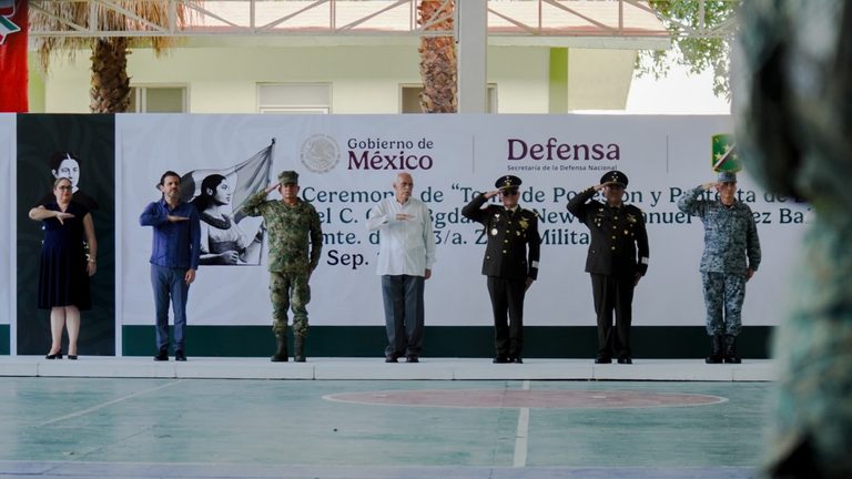 ATESTIGUA LA FISCAL, LLEGADA DEL NUEVO COMANDANTE DE LA TRECEAVA ZONA MILITAR