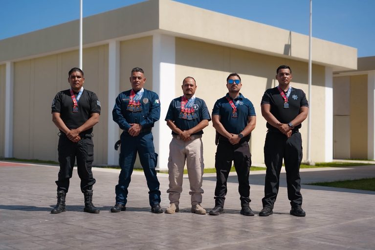 BOMBEROS Y POLICÍAS, GANAN 11 MEDALLAS EN JUEGOS LATINOAMERICANOS, REALIZADOS EN LEON, GUANAJUATO